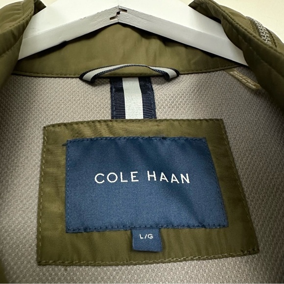 Cole Haan Mens Snap Front Packable Jacket - Picture 8 of 16